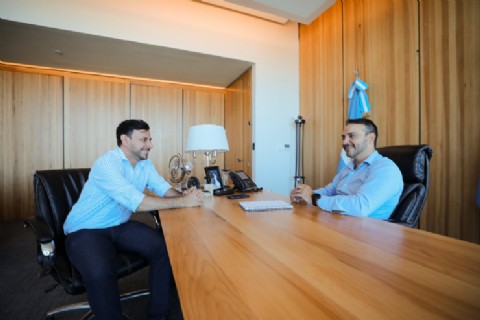 El gobernador Juan Pablo Valdés recibió a jefes comunales