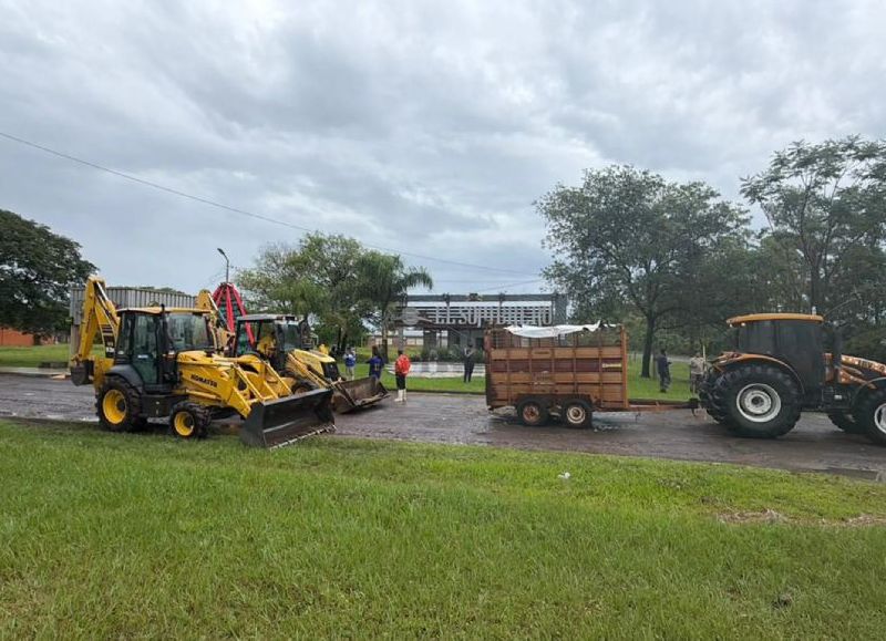 La Provincia se encuentra asistiendo a los municipios afectados por el temporal