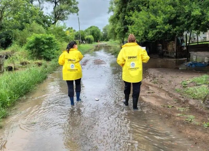 VIDEO | Desarrollo Social realizó relevamientos a familias afectadas por las intensas lluvias