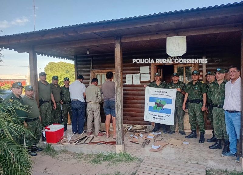 La Policía rural de Esquina aprehendió a una banda de cuatreros