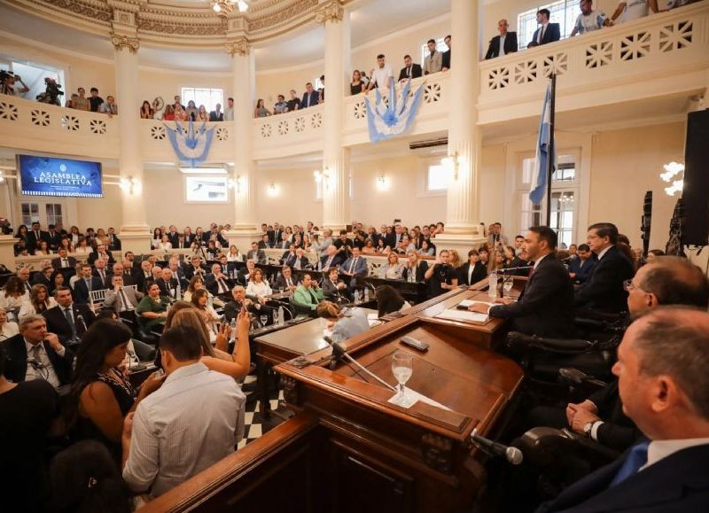 Valdés inauguró el Período Legislativo 2026 anunciando fuertes inversiones en infraestructura